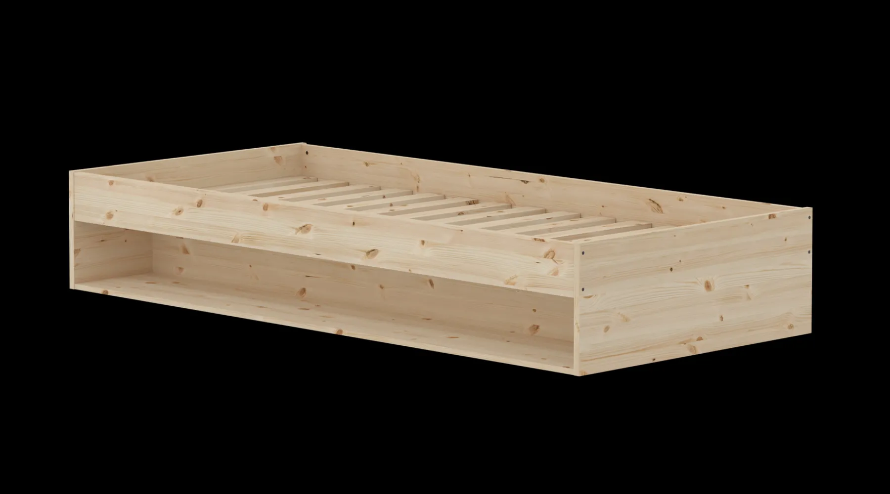 FLEXA Einzelbett mit Regal, 90x200 cm Clearance