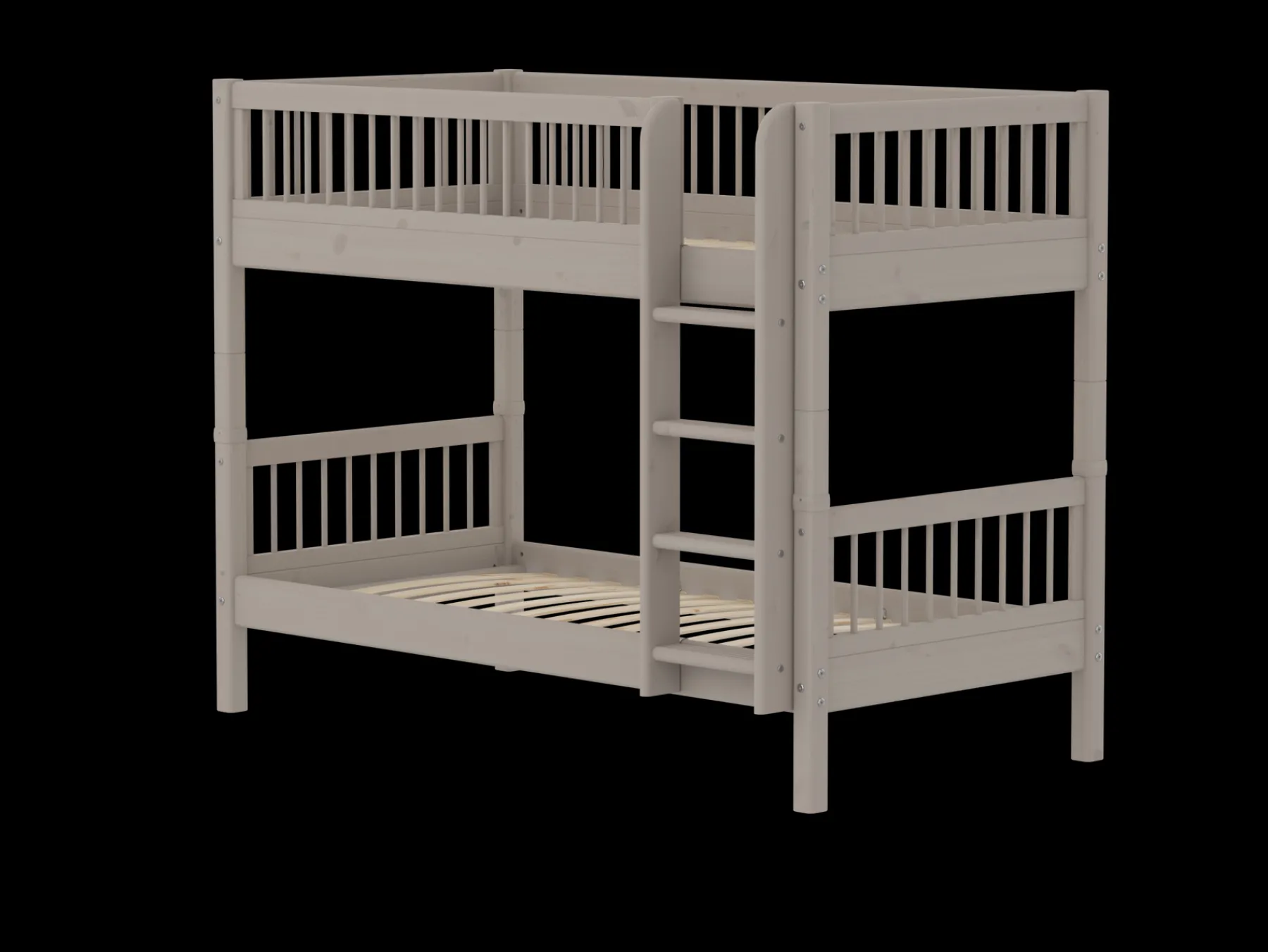 FLEXA Etagenbett mit senkrechter Leiter Greywashedpine Flash Sale