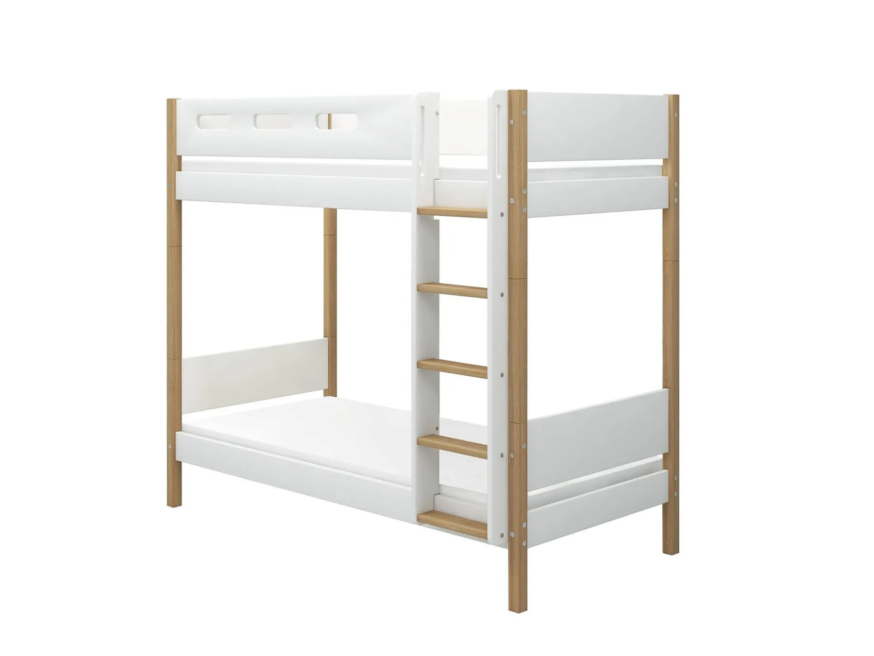 FLEXA Etagenbett mit zusätzlicher Höhe White/oak Best Sale