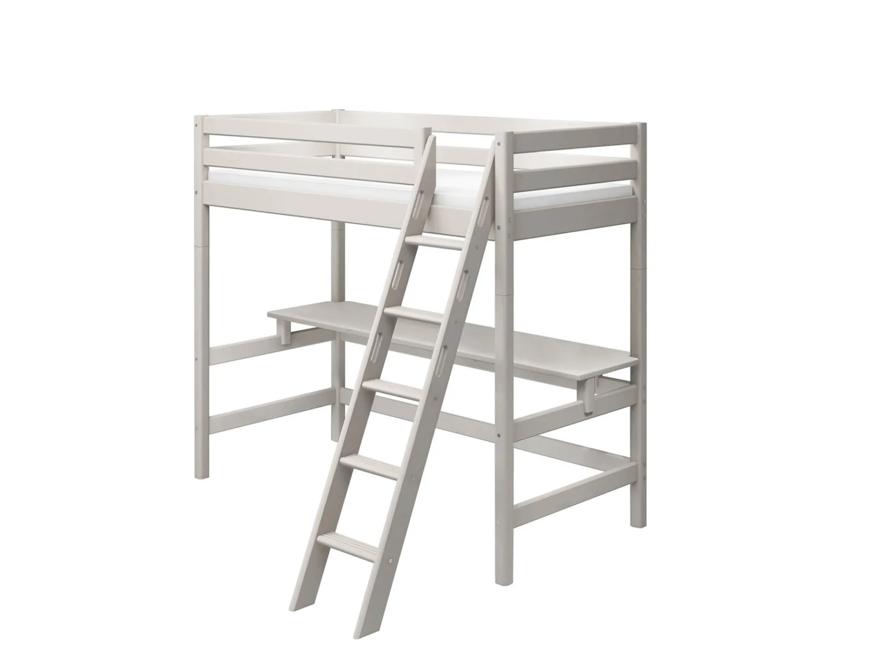 FLEXA Hochbett mit Sofabett Greywashedpine Cheap