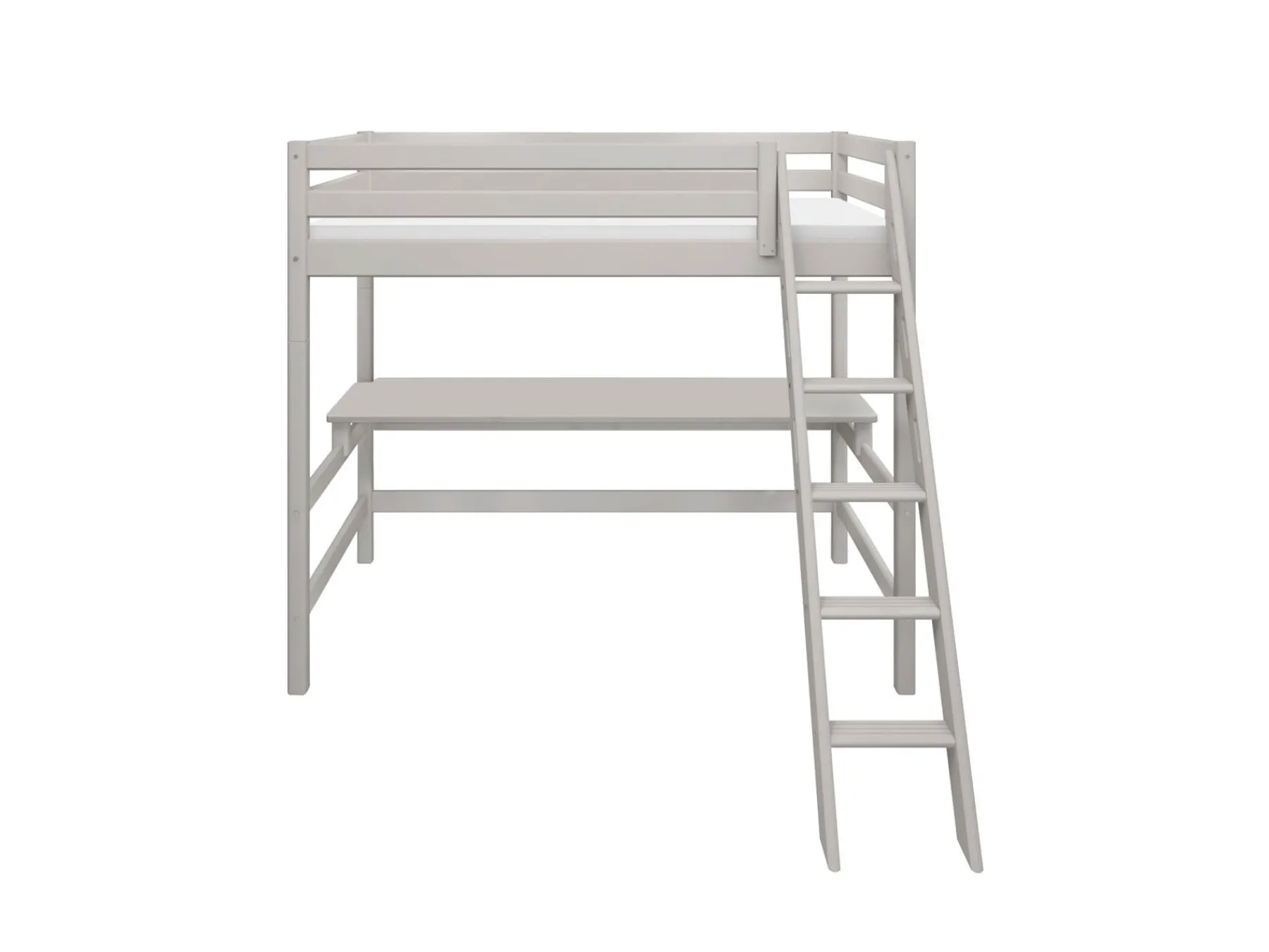 FLEXA Hochbett mit Sofabett Greywashedpine Cheap