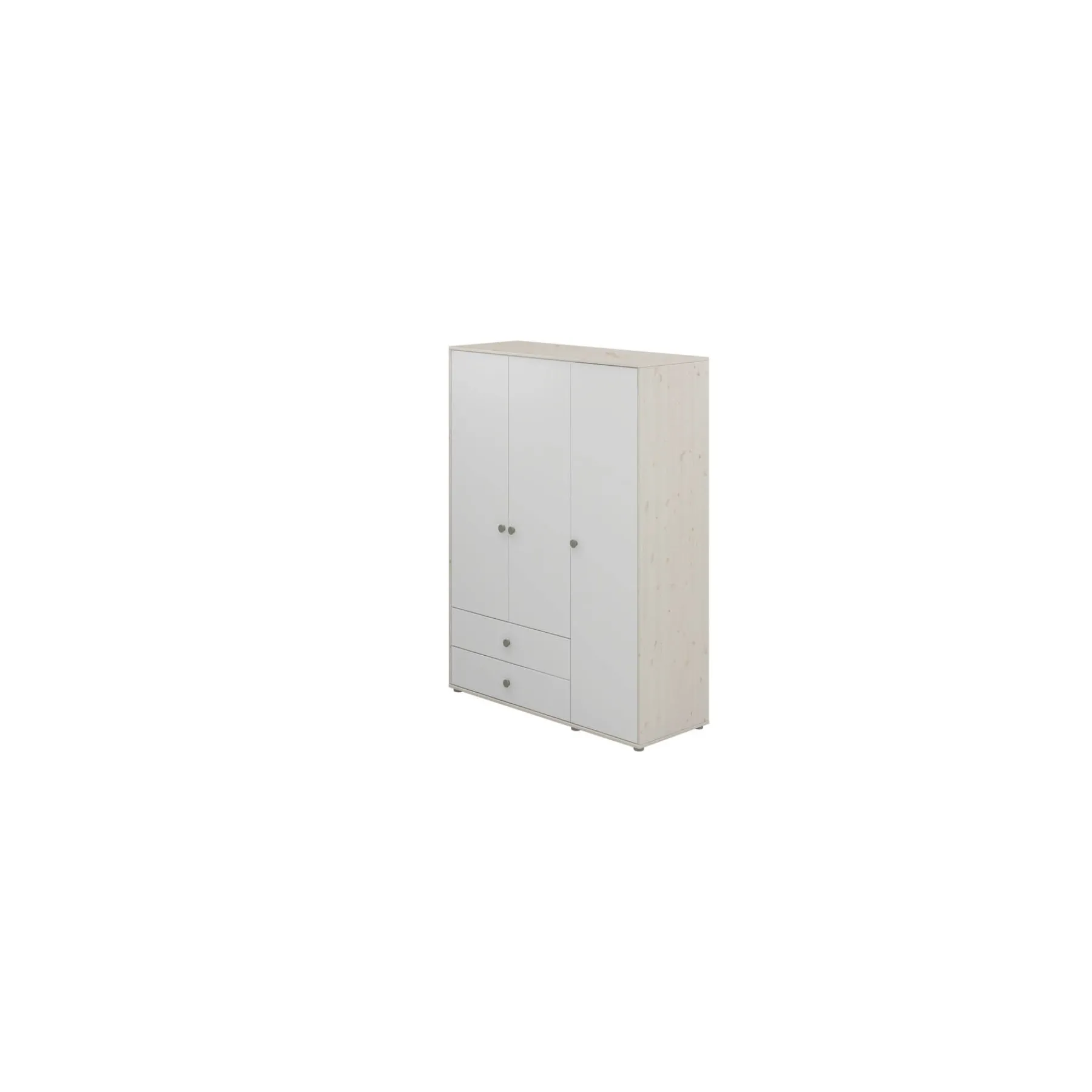 FLEXA Kleiderschrank Naturalgreen/whitewashedpine Online