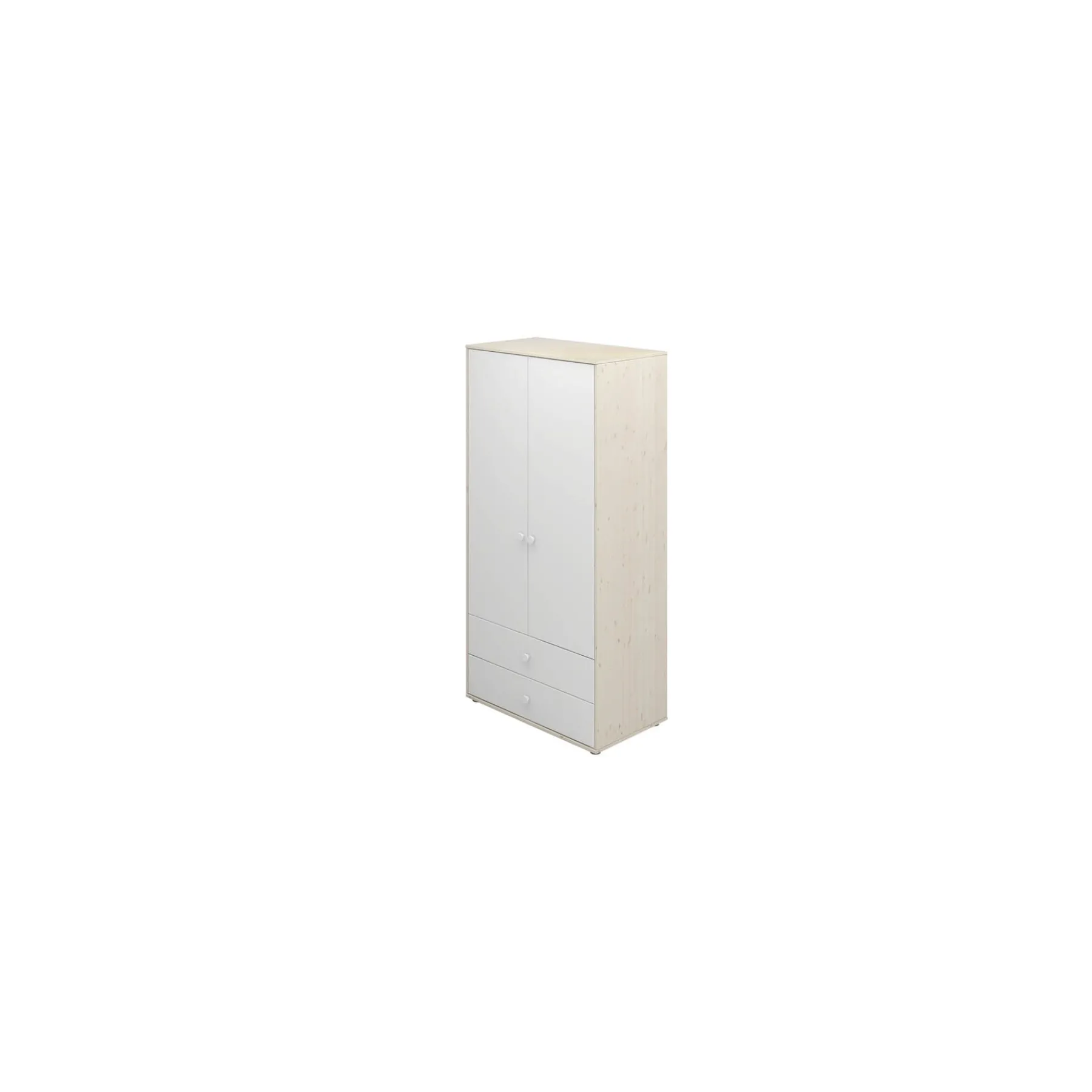 FLEXA Kleiderschrank White/whitewashedpine Cheap