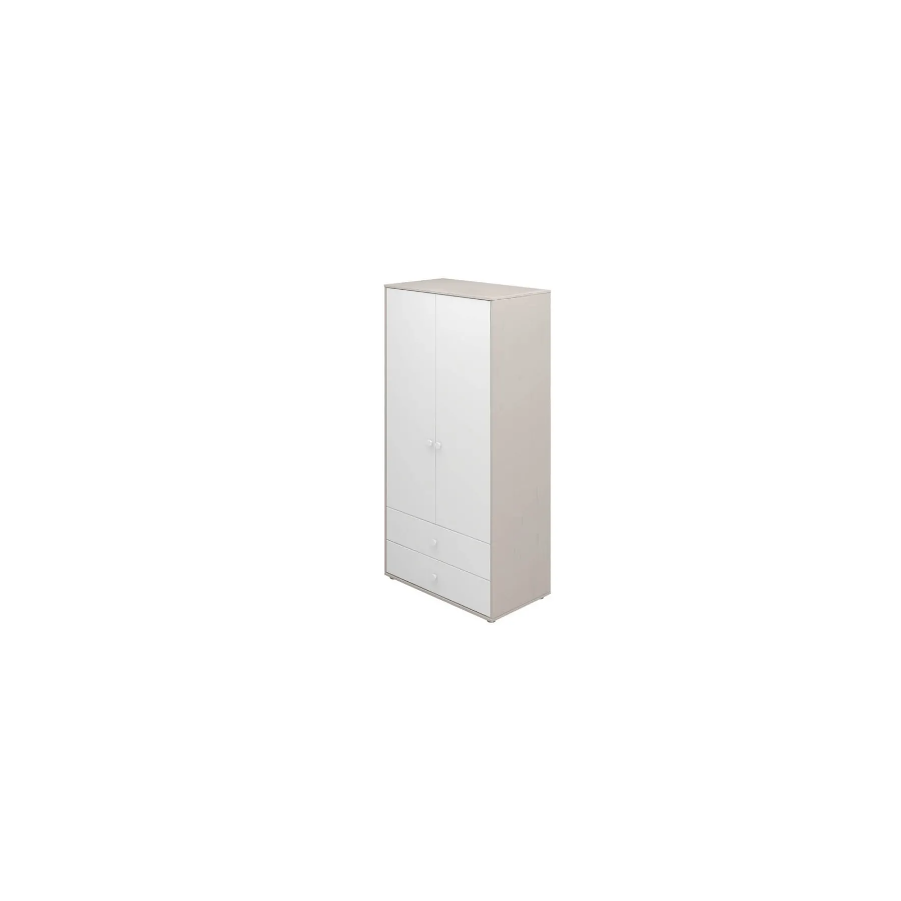 FLEXA Kleiderschrank White/greywashedpine Outlet