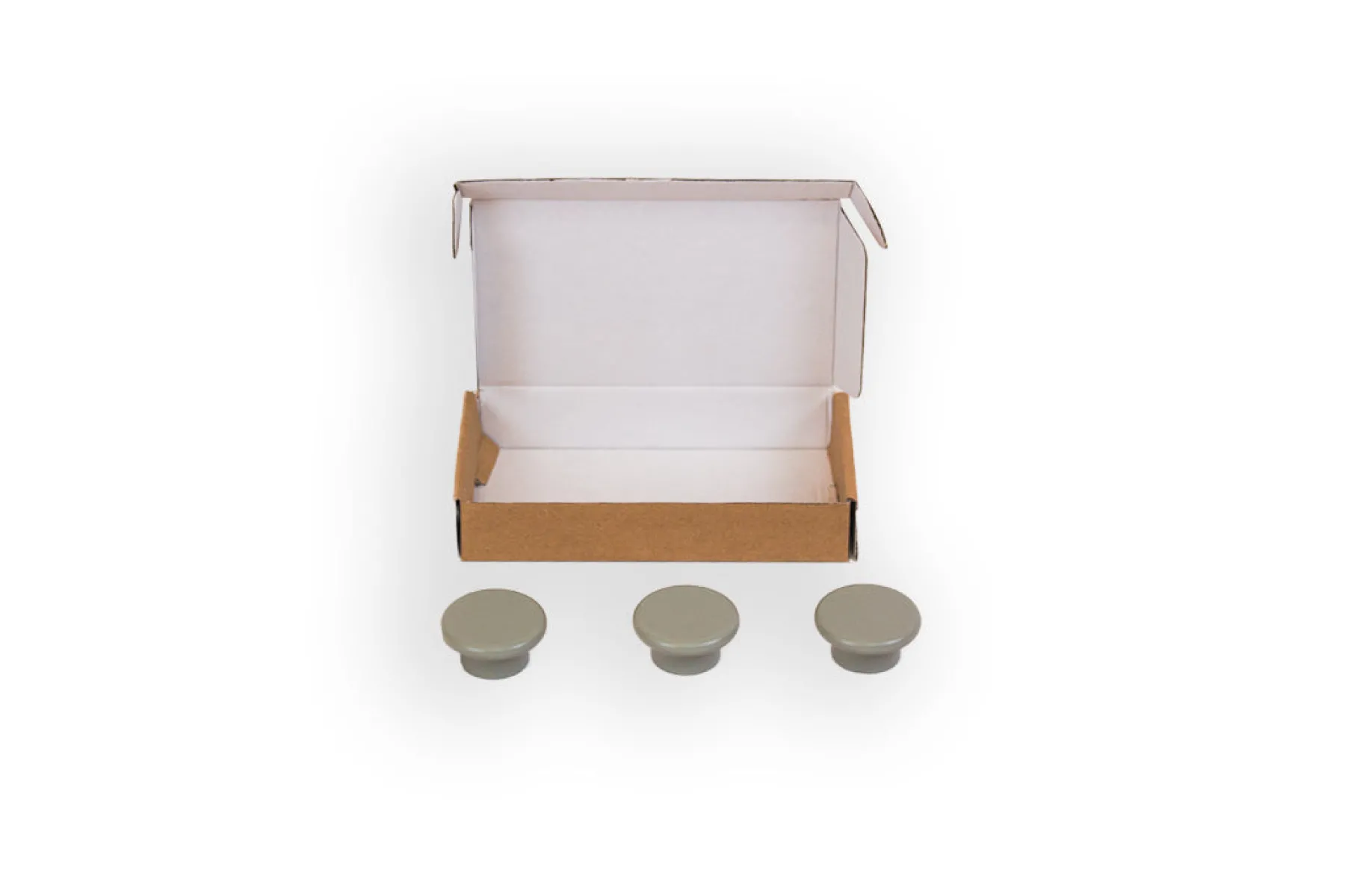 FLEXA Knopfgriff 3 Stück Natural Green - Classic & Roomie Naturalgreen Sale