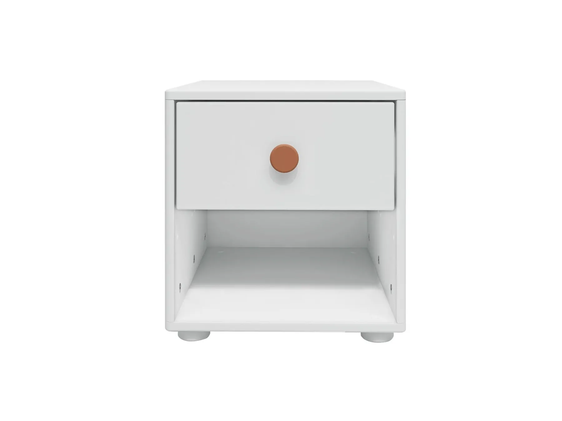 FLEXA Kommode, 1 Schublade White/blush Hot