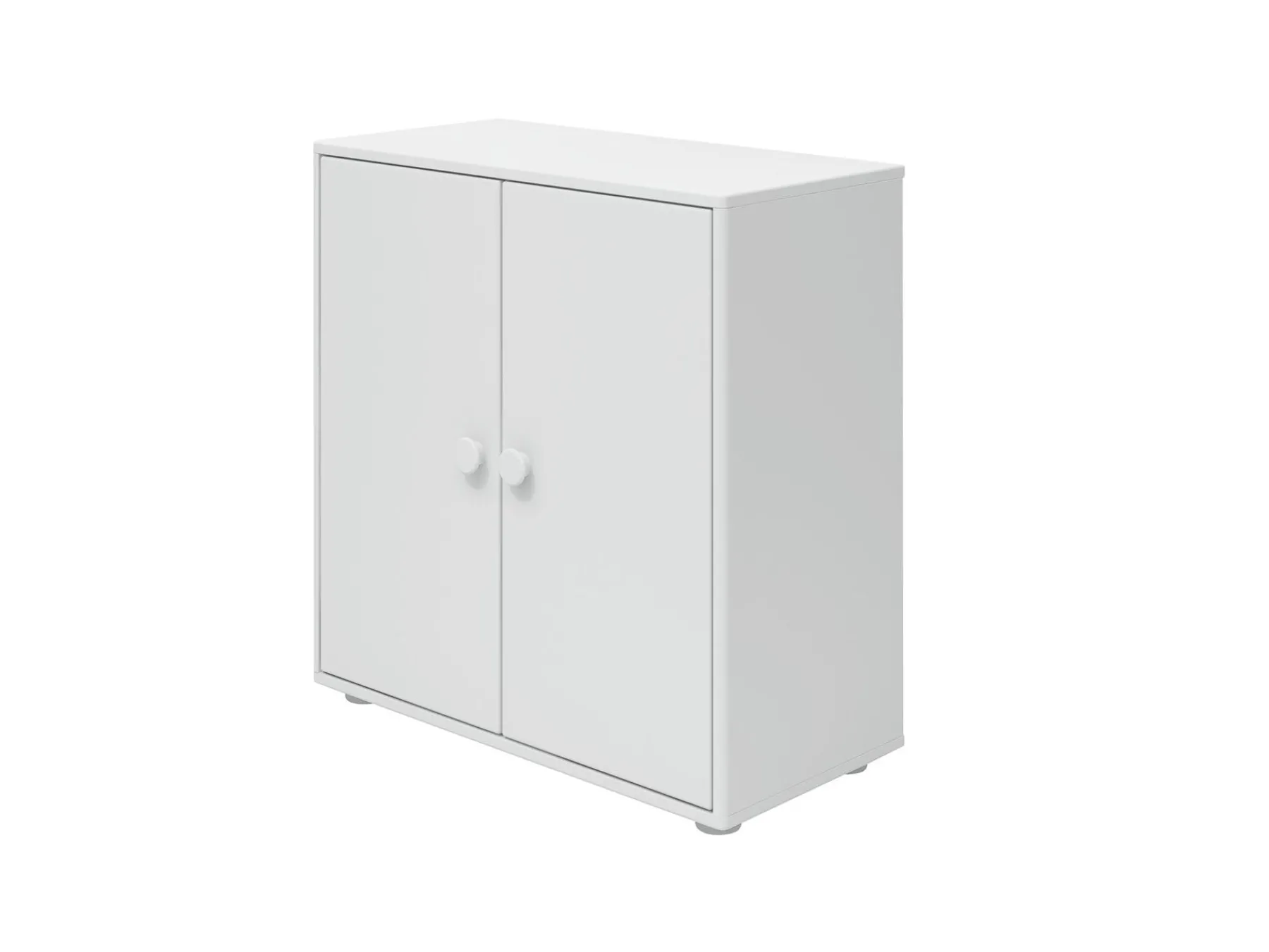 FLEXA Mini Bücherregal, 2 Türen White Outlet