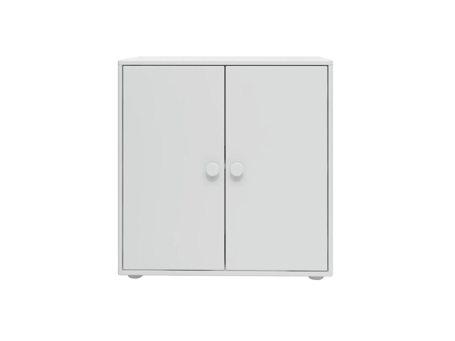FLEXA Mini Bücherregal, 2 Türen White Outlet