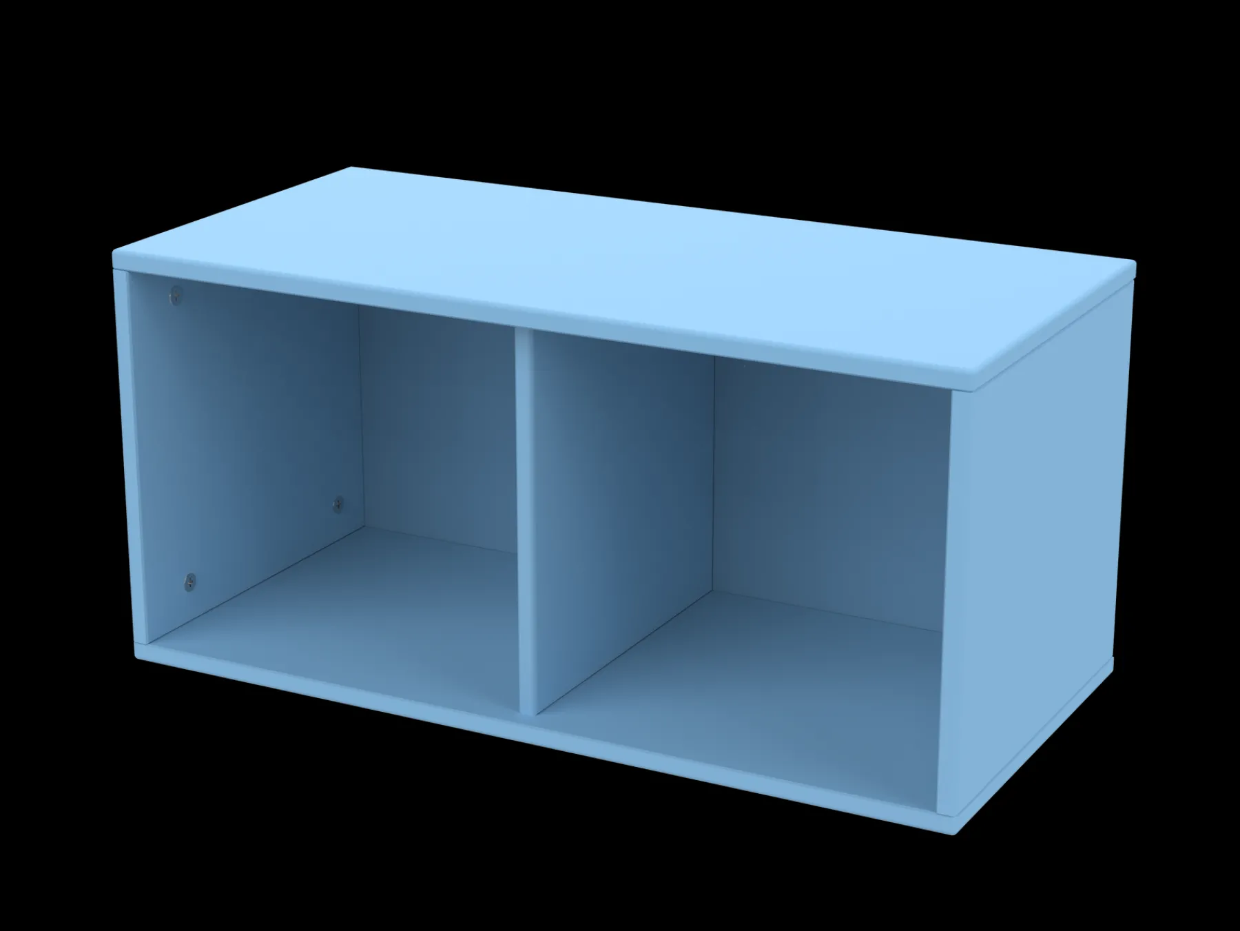 FLEXA ROOMIE Bücherregal, 72 cm, MDF, Blue Skies Blueskies Fashion