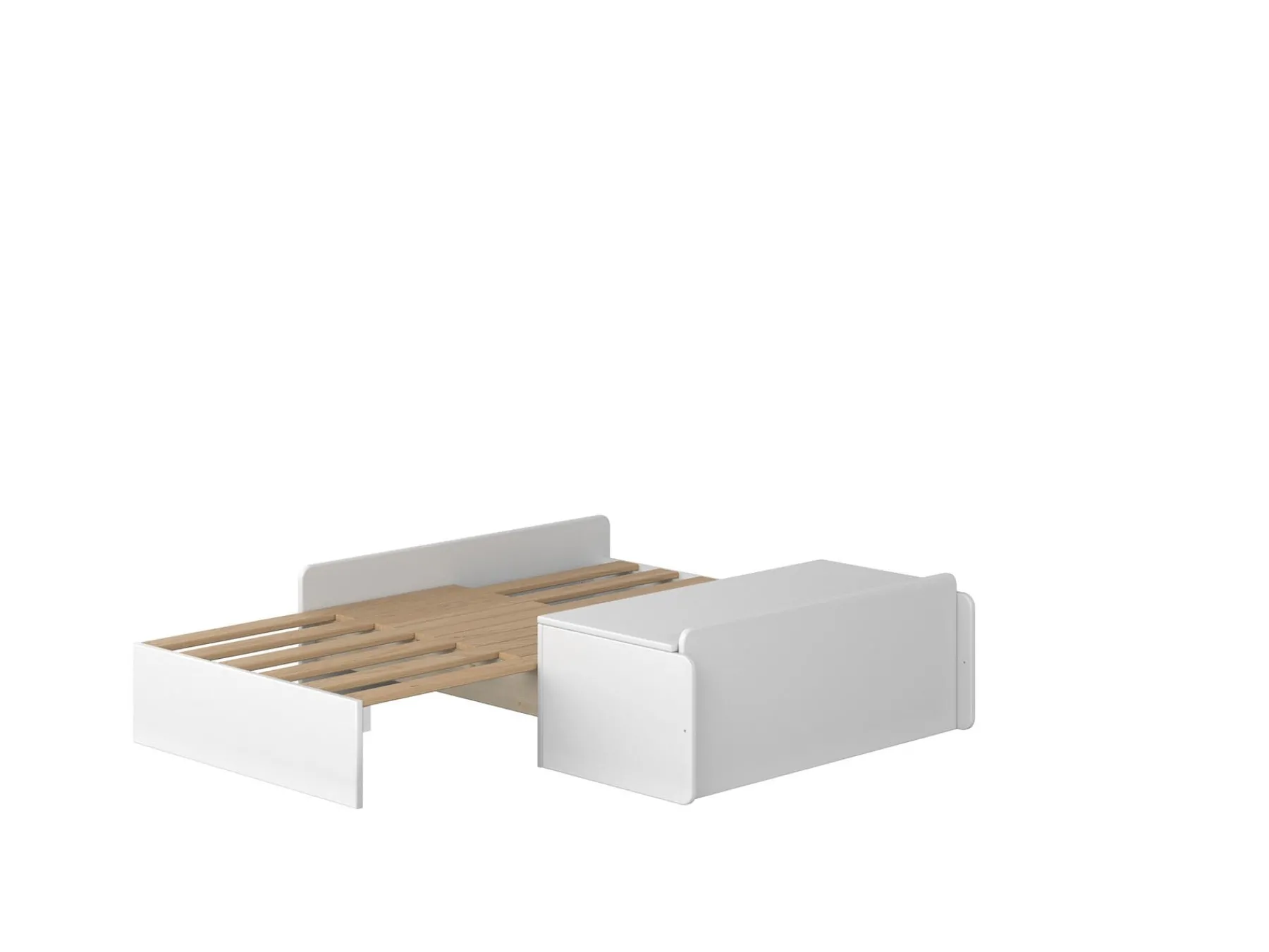 FLEXA Sofabett für Casa Hochbett White Discount